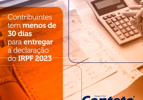 Contribuintes Tem Menos de 30 Dias Para Entregar o IRPF.