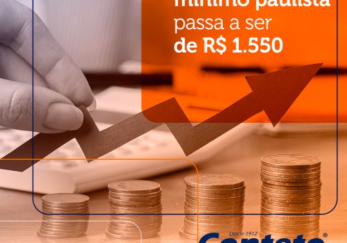 Aprovado Novo Salário Mínimo Paulista com Valor de R$ 1.550.