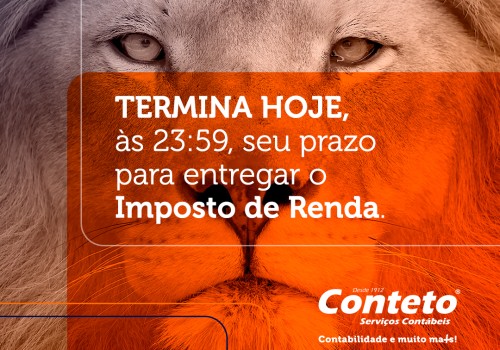 IRPF23 e Declaração de MEI devem ser entregues até hoje, 31 de Maio.