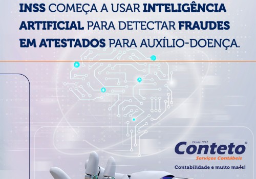 INSS está usando Inteligência Artificial (IA) para detectar fraude em atestados médicos.