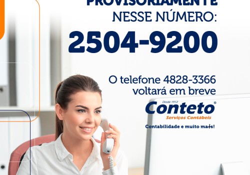 Atenção: Atendimento provisório no número 2504-9200