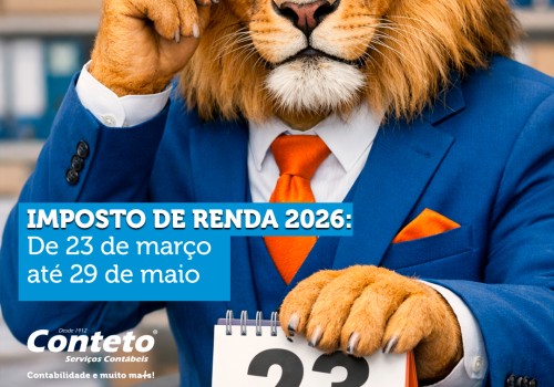 Imposto de Renda 2026: de 23 de março eaté 29 de maio. Veja quem precisa declarar.