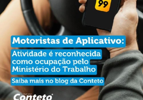 Motorista de aplicativo agora é ocupação reconhecida pelo Ministério do Trabalho.